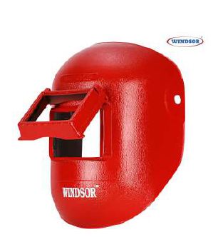 WINDSOR,Welding Helmet With Fitted Ratchet/Head Screen-Painted