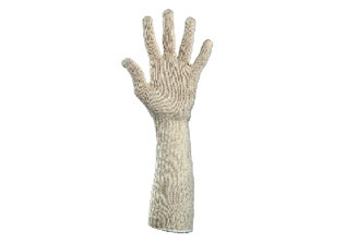 ATLAS Cotton seamless knitted glove-and-sleeve - Rose - GDA - Code: GAF-002-U-W