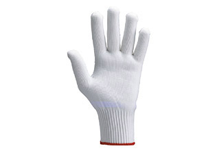 ATLAS Cotton seamless knitted gloves - Ruby - GHA - Code: GHA-007-S-G