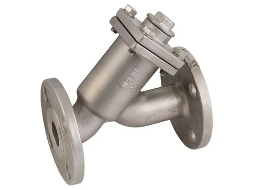 Rudra Y Strainer Valve - 8 inch - Stainless Steel