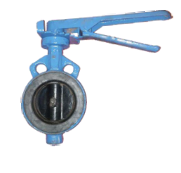 Kundan Butterfly Valve - Natural Rubber Seat - Investment Cast | Cast Iron | Cast Iron Gear Operated