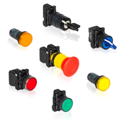 PUSHBUTTON , LED, SELECTOR SWITCH