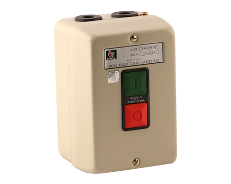 BCH Mini Manual Starter DOL - OLR Range 0.72A to 20A - 3 Phase