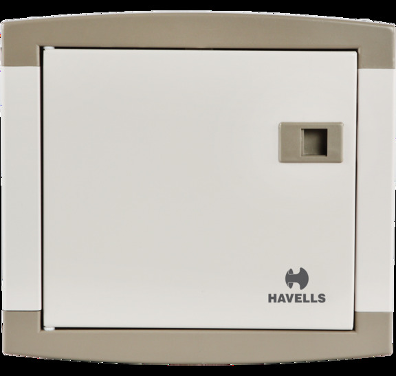 Havells SPN Double Door QVE Series Distribution Board - 6 Way