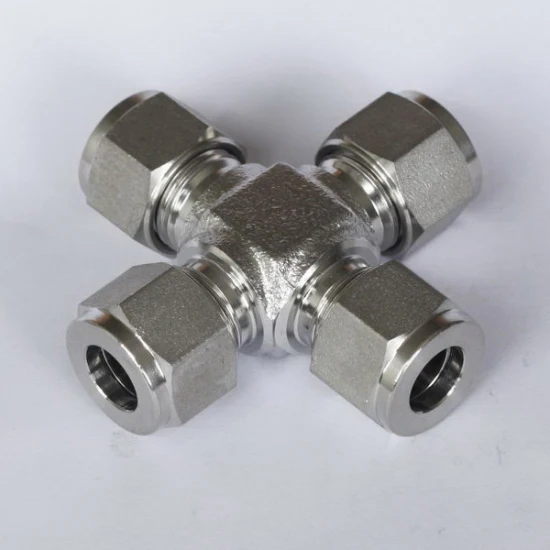 Ferrule Fittings - Stainless Steel - Cross