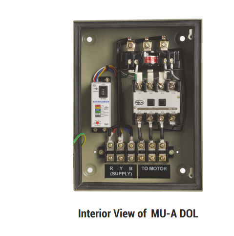 LT MU-1A Automatic DOL Starter - 3 HP to 5 HP - with Sz5 SPPR