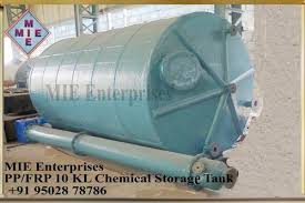 PP FRP Tank 20KL - Industrial Application