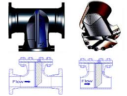 T Type Strainer - Industrial Application