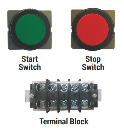 LT MR-G Series Digital Single Phase Controller Spares - Switch - Mounting Kit - Terminal Block - Digital Module Manual/Auto