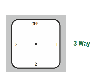 LT Multi Step Switches with OFF - 3 Way