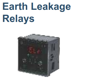 LT Earth Leakage Relays - 96 x 96 mm - Panel Mounted