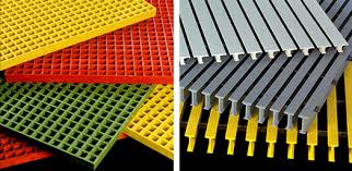 Rare Fiber FRP, GRP Grating