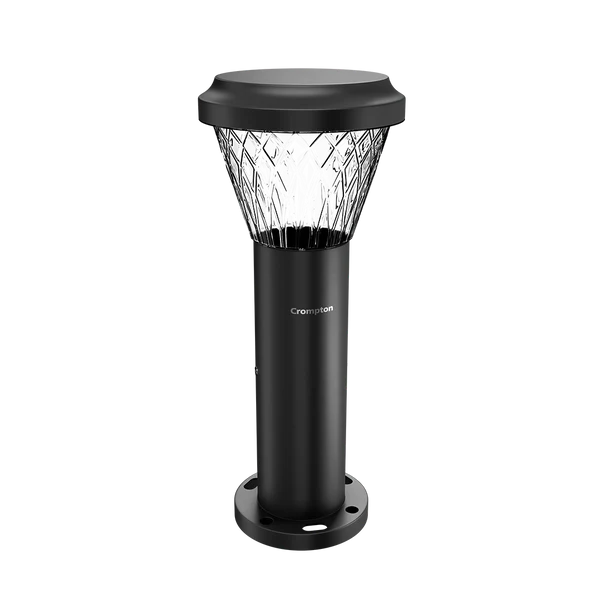 Crompton Solarion Lunar Bollard Garden Lamp (Metal With B22 Holder)