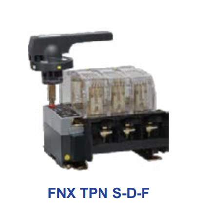 LT Fuse Units Type FNX S-D-F - Range 32A to 800A - Suitable for DIN fuse-link in open execution