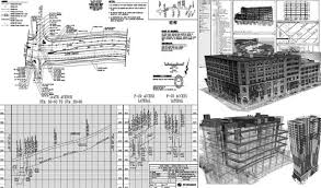 Structure Design and detail drawing Staad.Pro and Auto-cad Software - Work Cooridination