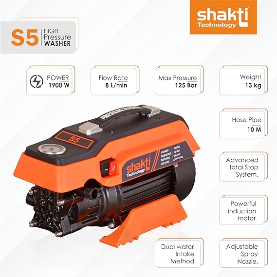 SHAKTI MAKE S5 PRESSURE WASHER PUMP