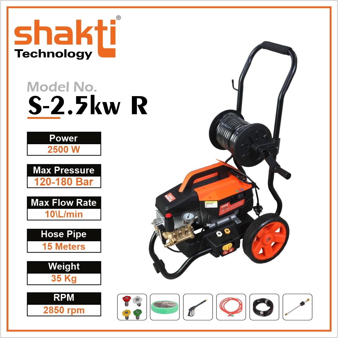 SHAKTI MAKE S2.5KWR MICRO PRESSURE WASHER PUMP