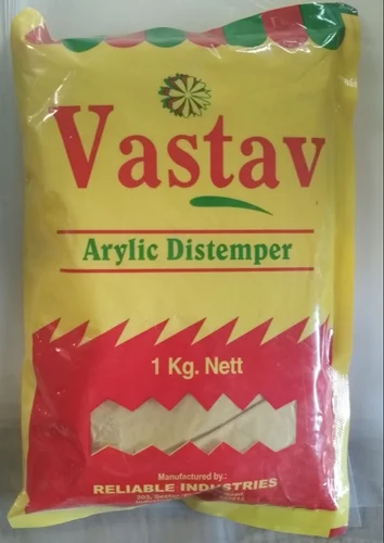 VASTAV Eco Distemper - Interior Wall Masonary - Decorative Range [Pack Size 1kg, 5kg, 10kg, 20kg]