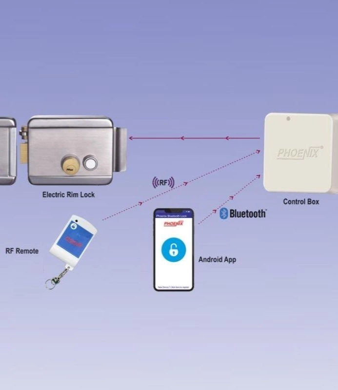 Phoenix Home Automation & Security Products Access Control System Mobile/Remote Lock System PWL-RF/BT