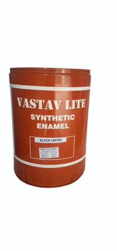 VASTAV Black Japan - Anti Corrosion and protective coatings for metal, wooden or cement substrate [Pack Size 500ml, 1L, 4L, 10L, 20L]