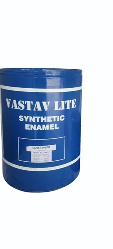 VASTAV Silver/Aluminium Paint (2-part) - Interior and exterior surface like Tank, Pipe railing, roofing sheet  [Pack Size 500ml, 1L, 4L, 10L, 20L]