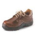 Udyogi Edge Brown Safety Shoes