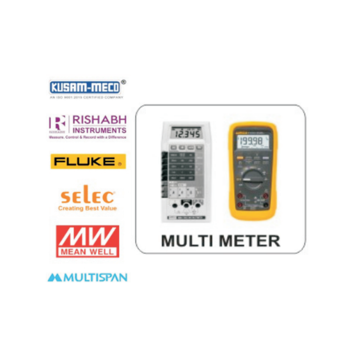 Multi Meter - Kusam Meco - Rishabh - Fluke - Selec - Mean Well MW - Multispan