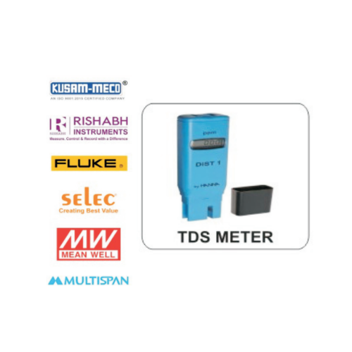 TDS Meter - Kusam Meco - Rishabh - Fluke - Selec - Mean Well MW - Multispan