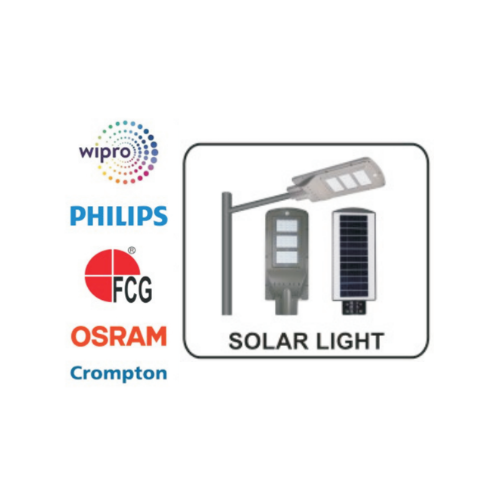 Solar Light - Wipro - Phillips - FCG - OSRAM - Crompton