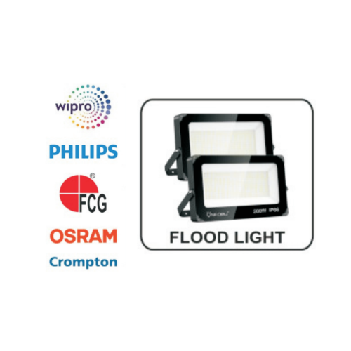 Flood Light - Wipro - Phillips - FCG - OSRAM - Crompton