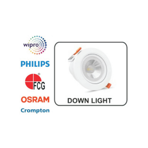 Down Light - Wipro - Phillips - FCG - OSRAM - Crompton