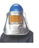 Udyogi Alumunised Face Shield Flame Retaradant