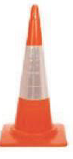 Udyogi Traffic Cone Pvc Base Safety Cone