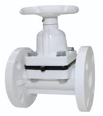 PP Diaphragm Valves Flanged end