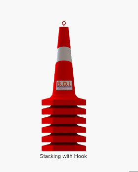 LSV Road Safety Cone - 750/100 MM