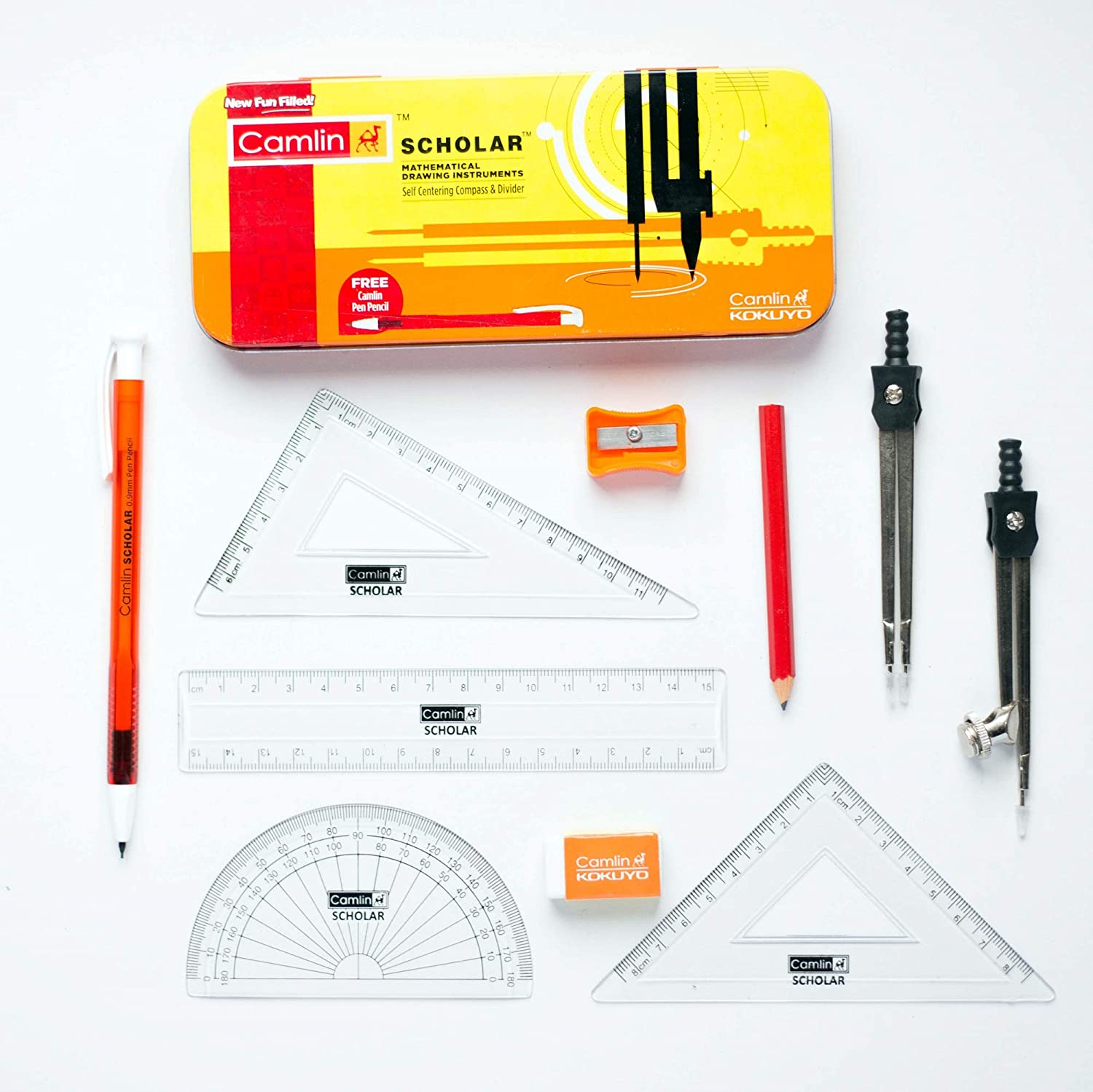 Scholar Math Instrument Box