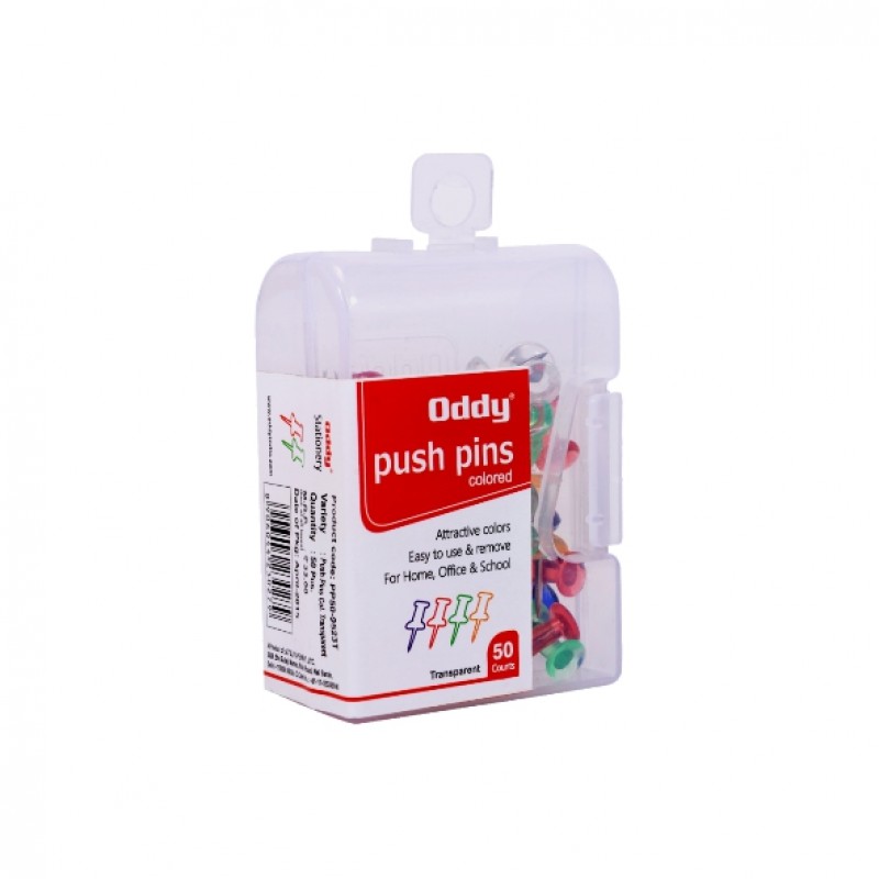 Oddy Push Pin Box (Pack of 50)