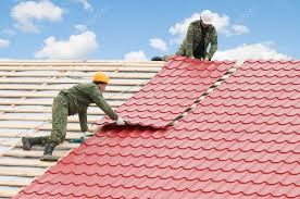 Roofing works