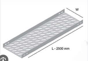 Perforted Straight Ladder Tray - Cable Tray System