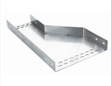 Perforted Reducer Right Tray - Cable Tray System