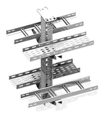 Perforted Supporting Bracket Tray - Cable Tray System