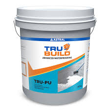 Astral Trubuild TRU-PU Liquid Waterproofing Membrane -  Water Proofing[Packaging 1Kg,20Kg]