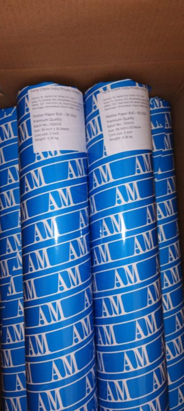 Matt Coated Paper -  Plotter Paper Rolls