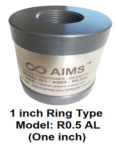 AIMS Water Conditioner MAGNETIC -AIMS WATER CONDITIONER RESIDENTIAL R0.5 AL (One inch) Product Image