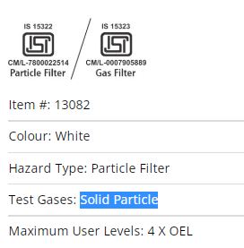 Venus V-7500 P1 S Filter RE-Gas Filters - Product Image