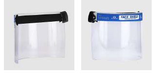 WINDSOR Medical Face Shield 6x12 - Product Image