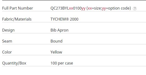 DuPont™ Tychem® 2000 - Product Image