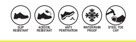 GALISTA,PVC Rain - COLLAR BOOTS - Product Image