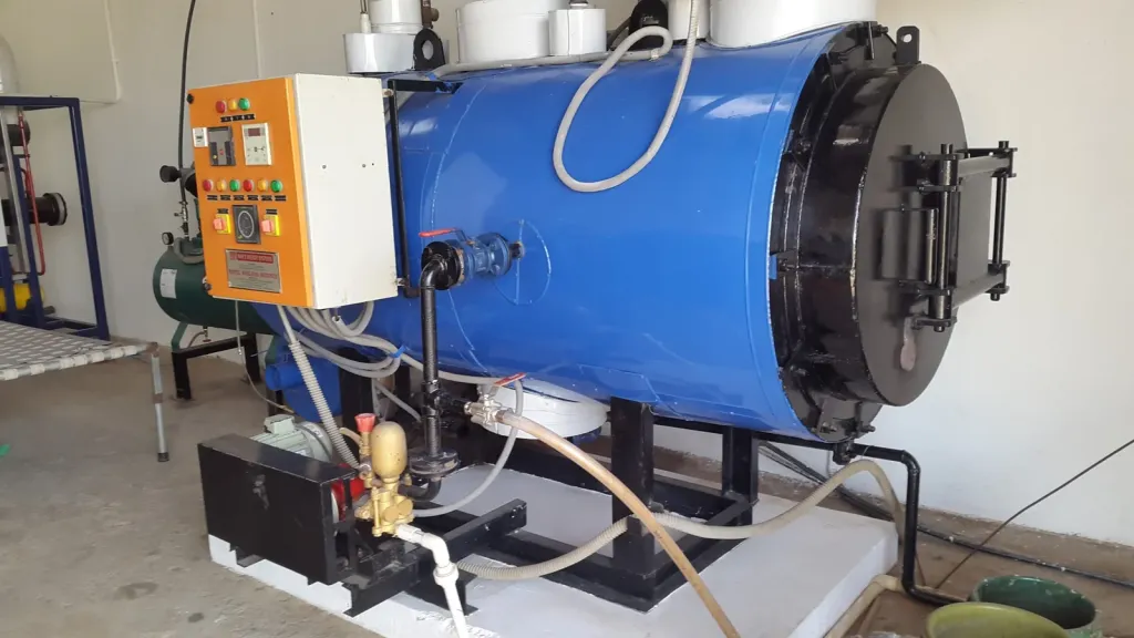 SIB-JET Horizontal gas-fired Smoke Tube Type SIB Steam Boiler - Product Image