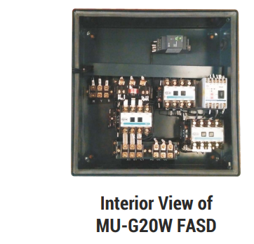 LT MU-G20W DOL Three Phase Submersible Pump Controller - With Wideband Coil and in-built WLC - 15HP / 20HP - Product Image